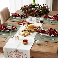 DII® 72" Merry Christmas Printed Table Runner