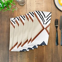 Diamond Triangle 10" x 10" Cotton Twill Napkin