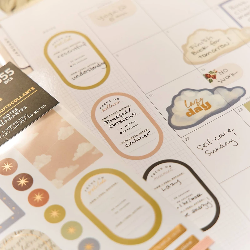 The Classic Happy Planner® Uplifting Notes Sticker Book