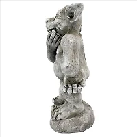 Design Toscano 14.5" Plato the Ponderer Gargoyle Imp Statue