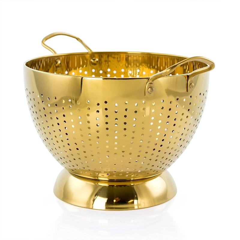Gibson Home Gold 5-Quart Colander