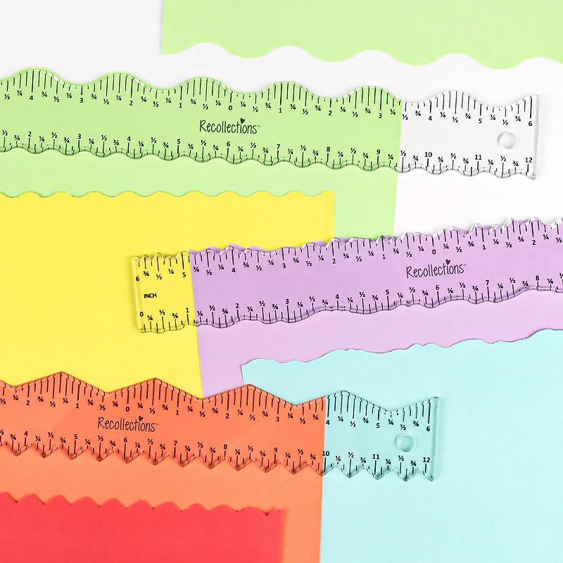 Paper Tearing Guide Ruler Set by Recollections™