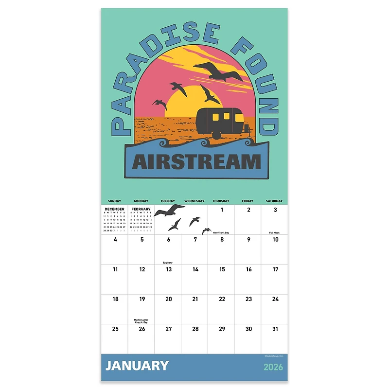 2026 Airstream Mini Calendar