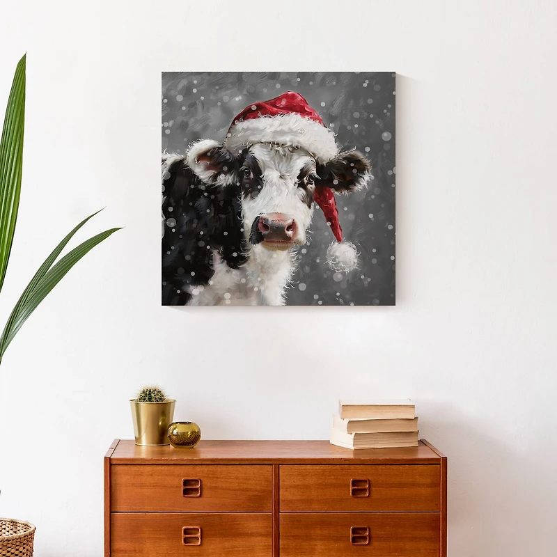 Christmas Town Square 24" x 24" Canvas Wall Art