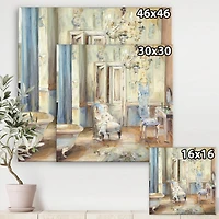 Designart - French Boudoir Bath I