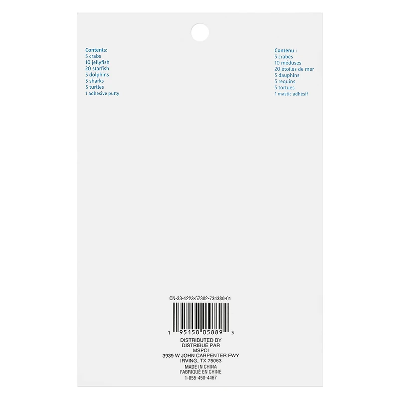 Sea Creatures Glow-in-the-Dark Stickers by Creatology™