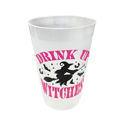 14oz. Frosted Witches Plastic Cups, 10ct. by Celebrate It™