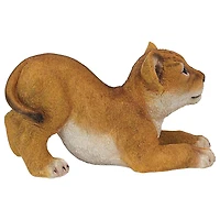 Design Toscano 15" Tibesti Lion Cubs of the Sahara Animal Statue