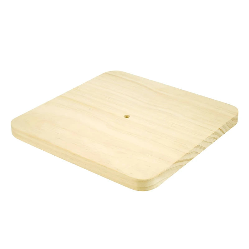 10" Unfinished Wooden Clock by Make Market®