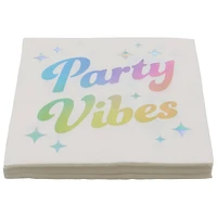 12 Packs: 20 ct. (240 total) Party Vibes Lunch Napkins by Celebrate It™