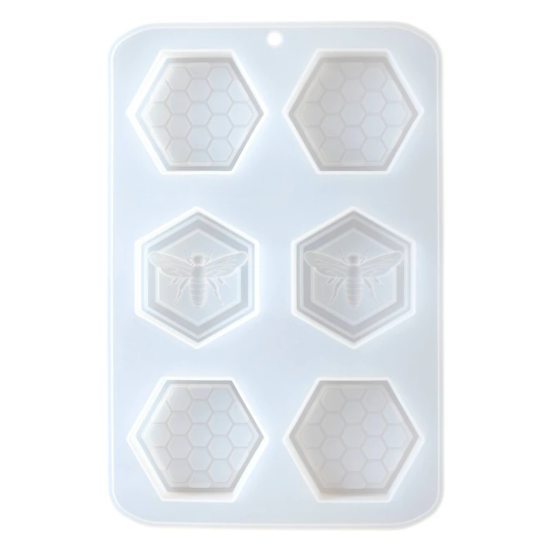 Silicone Honeycomb Soap Mold by Make Market®