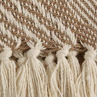 DII® Stone Basket Weave Woven Throw