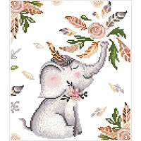 Diamond Dotz® Intermediate Flower Shower Diamond Painting Kit