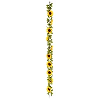 6ft. Yellow Sunflower Chain Garland by Ashland®