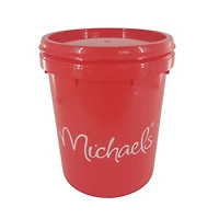 5gal. Red Craft Bucket with Lid by Craft Smart®