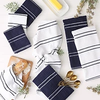 DII® Ribbed Terry Dishtowel & Dishcloth Set