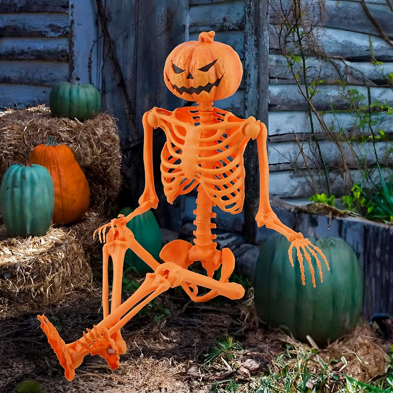 5ft. Pumpkin Man Skeleton by Ashland®