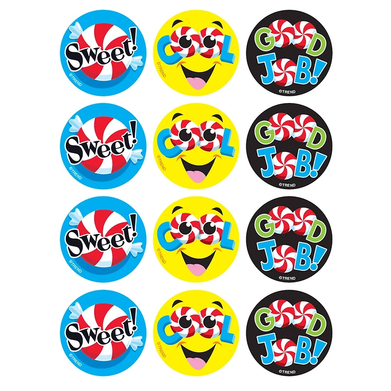 TREND Candy Compli-MINTS Peppermint Scented Stinky Stickers®, 48ct.