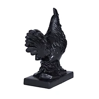 The Novogratz Modern Rooster Farmhouse Dolomite Bookend Set