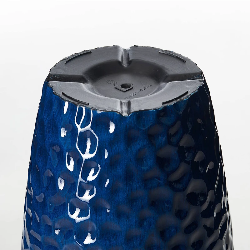 Glitzhome® 31" Eco-Friendly Honeycomb Textured Tall Plastic Planters