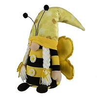 17" Black & Yellow Bumblebee Girl Springtime Gnome