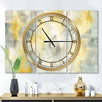 Designart Summer Shower Multipanel Wall Clock