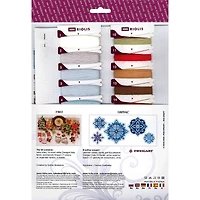 RIOLIS Bear, Cones & Deer Cross Stitch Kit