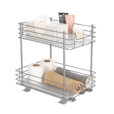 Household Essentials Glidez 2-Tier Cabinet Organizer