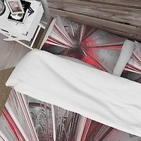 Designart 'Fractal 3D Deep into Middle' Modern & Contemporary Bedding Set