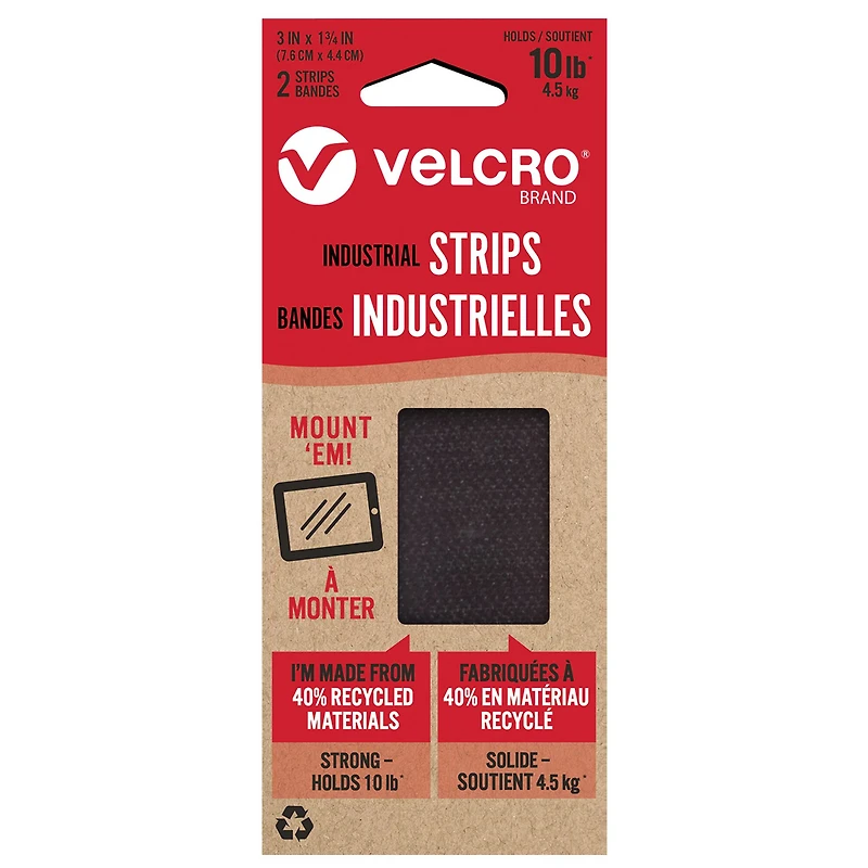 VELCRO® Brand Recycled Industrial Strips