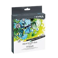 LYRA Aqua Brush Duo Marker Pen Set