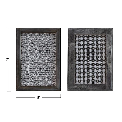 Hello Honey® 2 Pack Black 5" x 7" Photo Frame