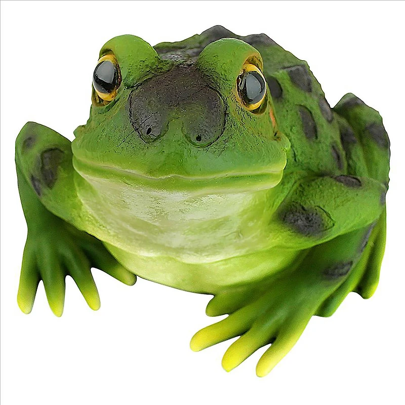 Design Toscano 9.5" Ribbit the Frog Garden Toad Statue