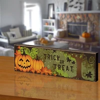 14" Halloween table Sign