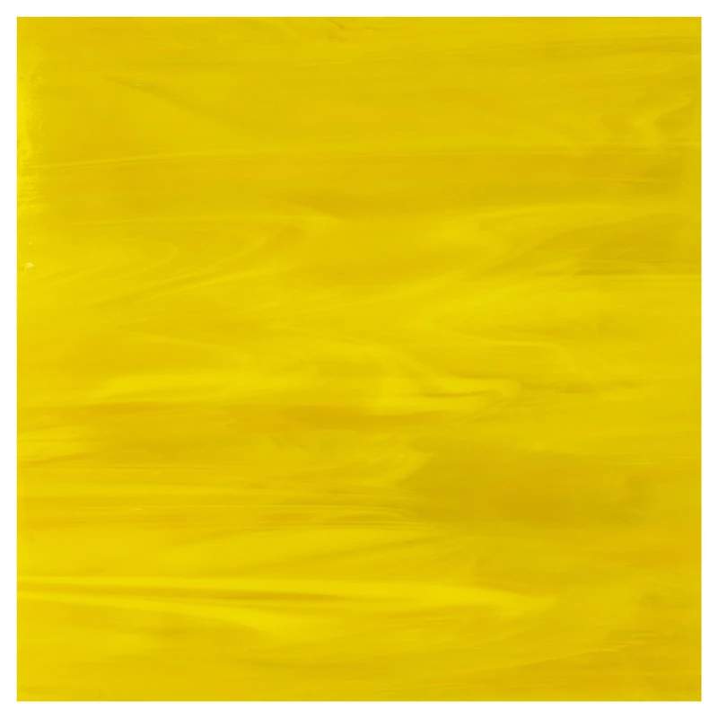 Oceanside Compatible™ 12" Yellow /White Wispy Fusible Stained Glass Sheet