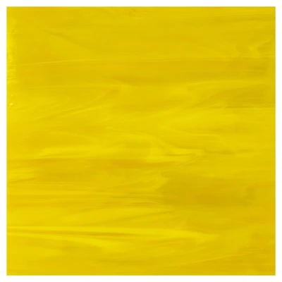 Oceanside Compatible™ 12" Yellow /White Wispy Fusible Stained Glass Sheet