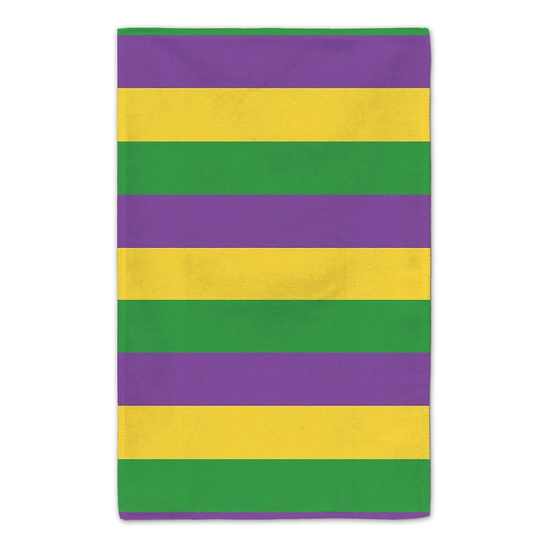 Mardi Gras Stripes Tea Towel Set