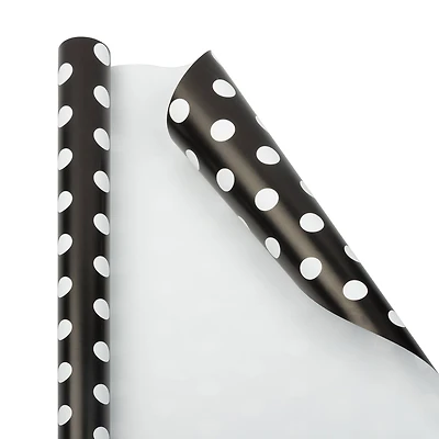 JAM Paper Polka Dot Gift Wrap