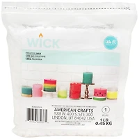We R Memory Keepers® Wick™ Paraffin Wax, 1lb.