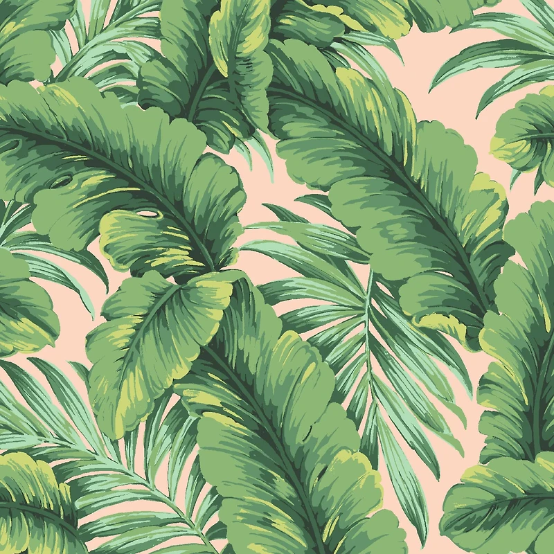 Pkl Studio Blush Palm Coast Cotton Home Décor Fabric