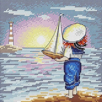 MP Studia A Long Journey Cross Stitch Kit Cross Stitch Kit