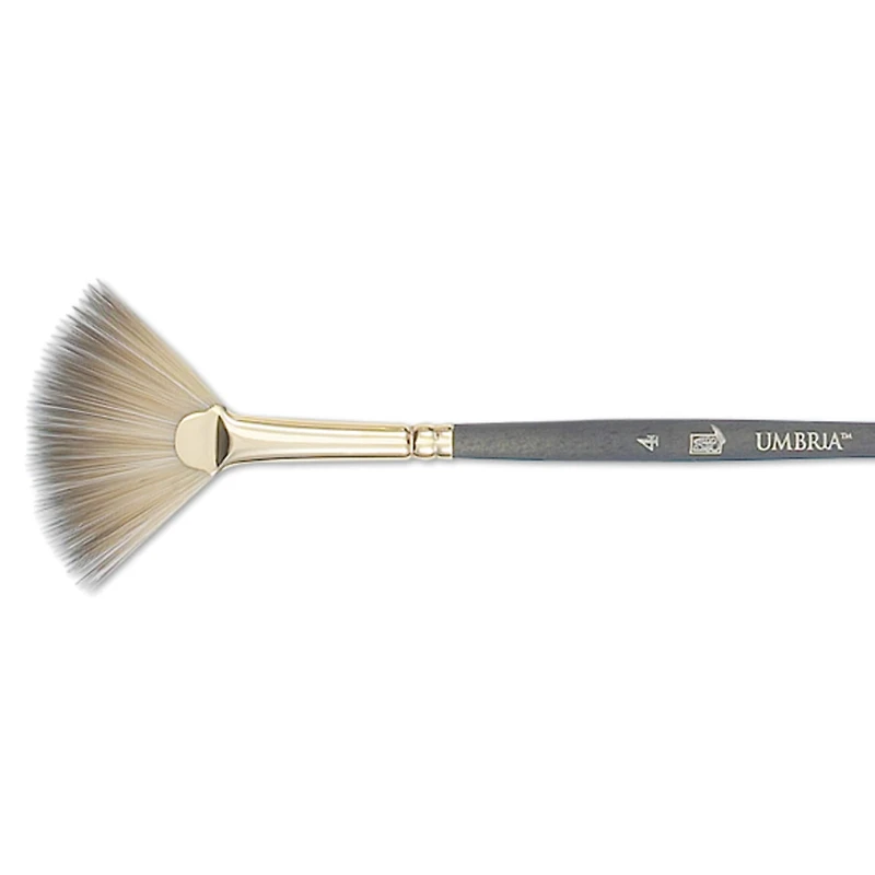 Princeton™ Umbria™ Synthetic Blend Short Handle Fan Brush