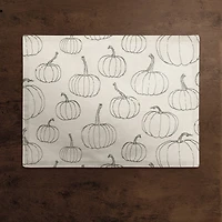 Pumpkin Pattern Cotton Twill Placemat