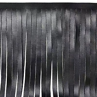 4" Faux Leather Fringe Trim by Celebrate It
