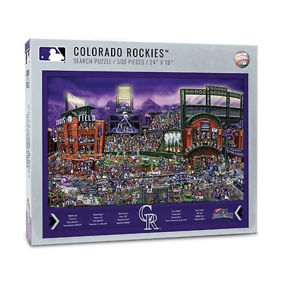 Colorado Rockies Joe Journeyman 500 Piece Puzzle