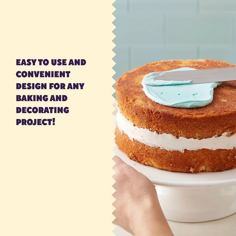 Wilton™ 13" Angled Icing Spatula with Black Handle