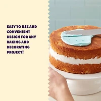 Wilton™ 13" Angled Icing Spatula with Black Handle