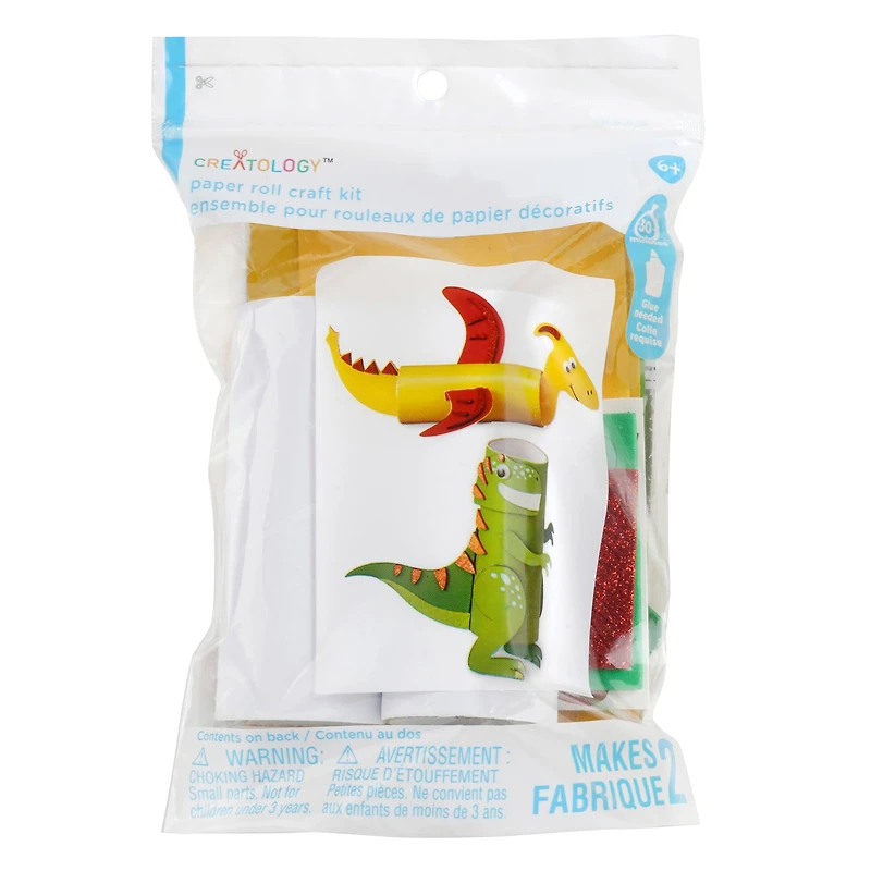 Dinosaur Paper Roll Craft Kit by Creatology™
