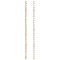 Rose Gold Hematite Bicone Beads, 4mm by Bead Landing™