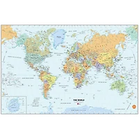 WallPops Dry Erase World Map